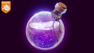 Magical Potion ✨ (Blender Tutorial)