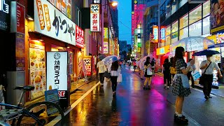 【4K】雨の秋葉原 Walking Akihabara in Tokyo, Japan (Binaural Sounds) Rainy Evening