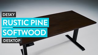 Desky Rustic Pine Softwood Desktop