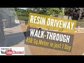 Resin driveway full walkthrough