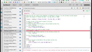 Breaking Conditionals - EarSketch