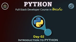 Day02 | Learn Python Programming in Telugu | Full Python Course | Step by Step 2025