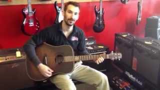 Peavey Jack Daniels JD-AG3 Guitar Overview Music Lessons