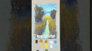 Try these three easy color studies to create dynamic colorful Paintings! #pastelpaintingtutorial