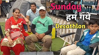 Skater arush yadav//🤗Sunday shopping🛍️💸🤑//decathlon//दोस्तों वीडियो कैसी लगी //🙏