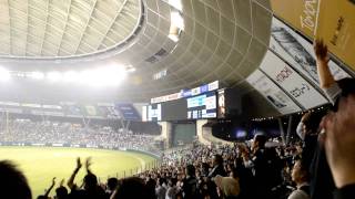 2011年10月12日 西武ドーム 若手選手 応援歌