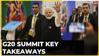 Key Takeaways From The 2023 G20 Summit In New Delhi | India G20 Summit 2023 Highlights