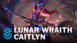 Lunar Wraith Caitlyn (2021 ASU) Skin Spotlight - League of Legends