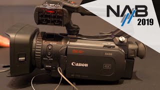 Canon XA40, XA50, XA55 | NAB 2019