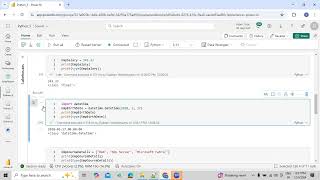 Basic Overview on different Python Functions Part 4 using Microsoft Fabric