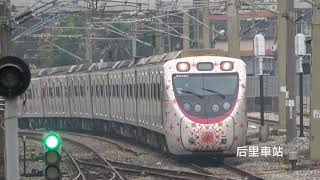 (4K) 穿毛衣的列車 西拉雅號 SIRAYA 毛衣編織圖案彩繪列車 (EMU881, EMU882)