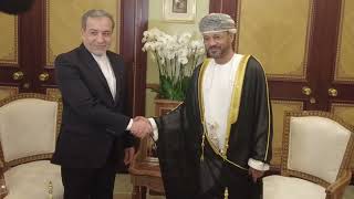 Meeting and discussion between the foreign ministers of Iran and Oman in Muscat