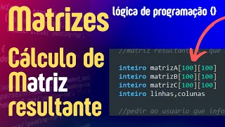 Matrizes em Programação: Soma de Matrizes Bidimensionais Explorada - Matriz Resultante Com Portugol