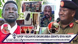 BREAKING!! UPDF EYANUKUDDE ABA NUP. KULAYIGYE YEGANYE OKUBBA EBINTU BYA NUP N'OKUWAMBA NYANZI