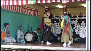 星山神楽「八幡舞」京田八幡宮