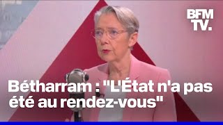 Bétharram, violence chez les jeunes, retraites...L'interview d'Élisabeth Borne en intégralité