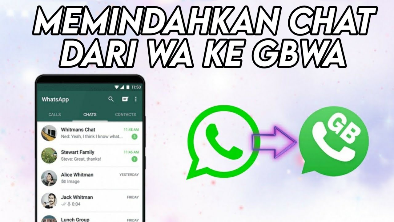 Cara Memindahkan Backup/restore Isi Chat Whatsapp Ke GbWhatsapp Mudah ...