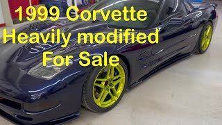 Heavily modded 1999 Corvette for sale