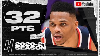 Russell Westbrook 32 Pts 9 Ast Full Highlights vs Lakers | February 22, 2021 | 2020-21 NBA Season