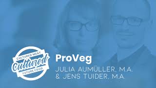 Julia Aumüller og Jens Tuider i ProVeg