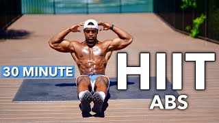 NO EQUIPMENT HIIT CARDIO AND ABS (30 MINUTES | BURN 200-400 CALORIES)