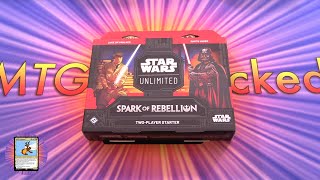 NEW TCG! Star Wars: Unlimited Two Player Starter Unboxing