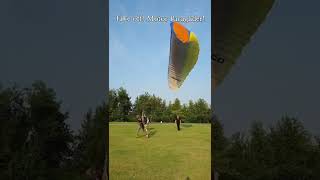 미니3프로!모터 패러글라이더 평지 이륙의 정석! 비행완결판!DJI MINI3 Pro! Take off Paraglider! #shorts