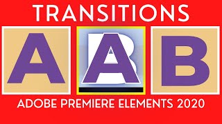 How to apply transitions between clips - Adobe Premiere Elements Beginners Tutorial