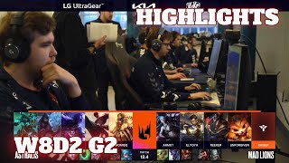 AST vs MAD - Highlights | Week 8 Day 2 S12 LEC Spring 2022 | Astralis vs Mad Lions W8D2