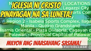 NALINAWAN NA! INC RALLY  PINAYAGAN NA SA LUNETA!