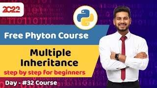 #32 python course for beginners | 17. Python Multiple Inheritance | Full python course