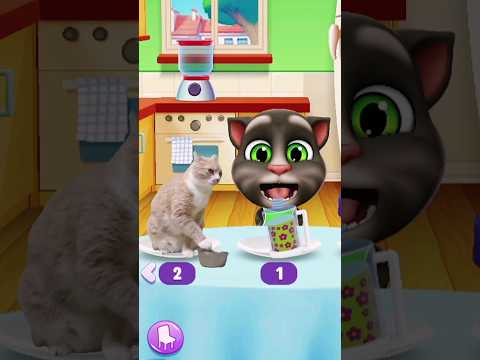 Momento divertido mi Talking Tom 2 y los gatos.