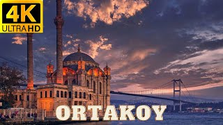 Besiktas - Ortakoy/Istanbul Streets 🇹🇷| Walking Tour 4K 60fps