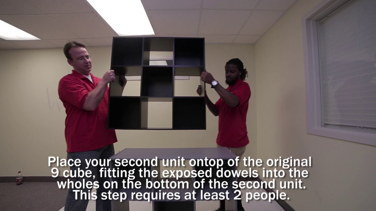 9 Cube Stacking Process Youtube