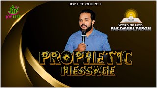 Prophetic Message in Chennai | Part 02 | David Livison | JOY life Community | srilanka