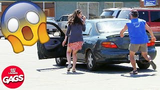 Crazy Car Pranks | Just For Laughs Gags