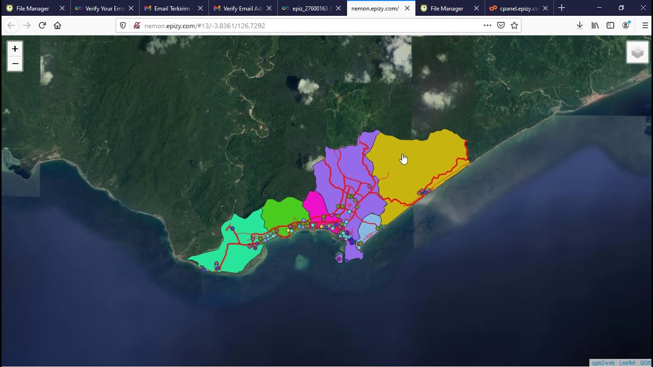 Cara Membuat WebGIS Sederhana Menggunakan Qgis (Bagian 2) - YouTube