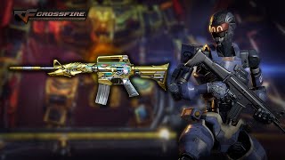 CS : M4A1-S Iron Beast Imperial Gold | N-22-Remastered GR [CrossFire MOD]