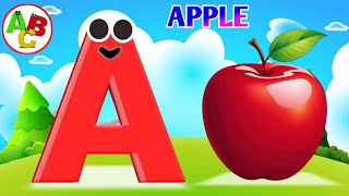 **ABC Phonics Song: Learning Made Magical 🌟🎵  A is for Apple a a Apple B is for Baby b b Baby | Abcd