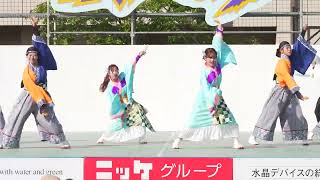 [4K] 播磨乃國☆よさこい衆 嵐華龍神　踊っこまつり 2024 (中央)