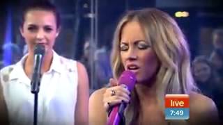 21/04/14 - Samantha Jade - "Up" performance and interview - Sunrise
