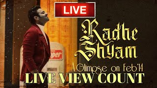🔴 (LIVE VIEW COUNT  )  Radhe Shyam Telugu Glimpse | Prabhas | Pooja Hegde | Radha Krishna Kumar |