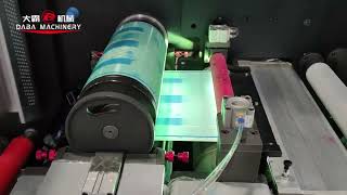 High speed narrow web flexo printing machine