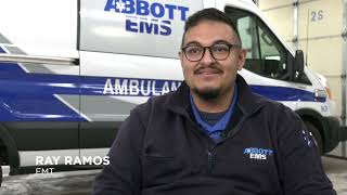 Abbott's "Earn While You Learn" program teaches you to become an EMT & pays you while they do it!