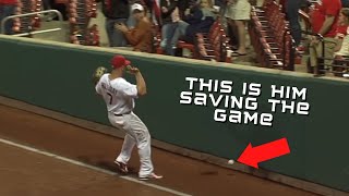 When You Save The Game By Dropping a Flyball On Purpose