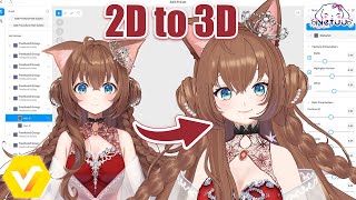 Pups 🐶⛸️ | VTuber 3D Model〚 VRoid Timelapse 〛50