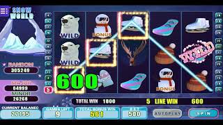 MEGA888 TODAY - ( SNOW WORLD ) Slot Game Play Malaysia