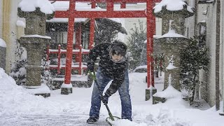 Maltempo: piogge torrenziali e neve dall'Europa al Giappone