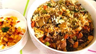 Behrouz style Biryani Recipe|How to make Authentic Dum Biryani|Arpita's Space