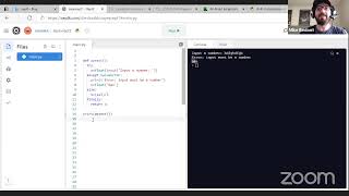 Introduction to Python: Unit 9- Exception Handling
